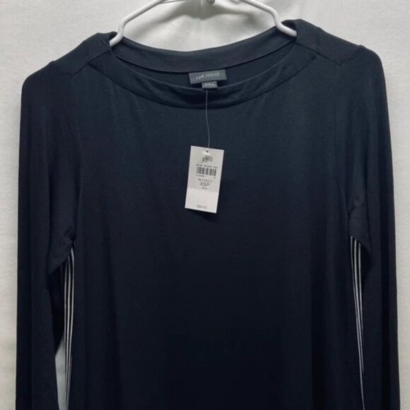 J. Jill Long Sleeve Pullover Tunic Women's XSP Petite Black Stretch MSRP $89 NWT - Picture 2 of 14
